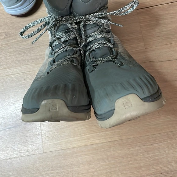 Salomon Women's Winter Boots. Size 7. GUC. VAYA POWDER TS CSWP‎ Snow - Picture 7 of 7